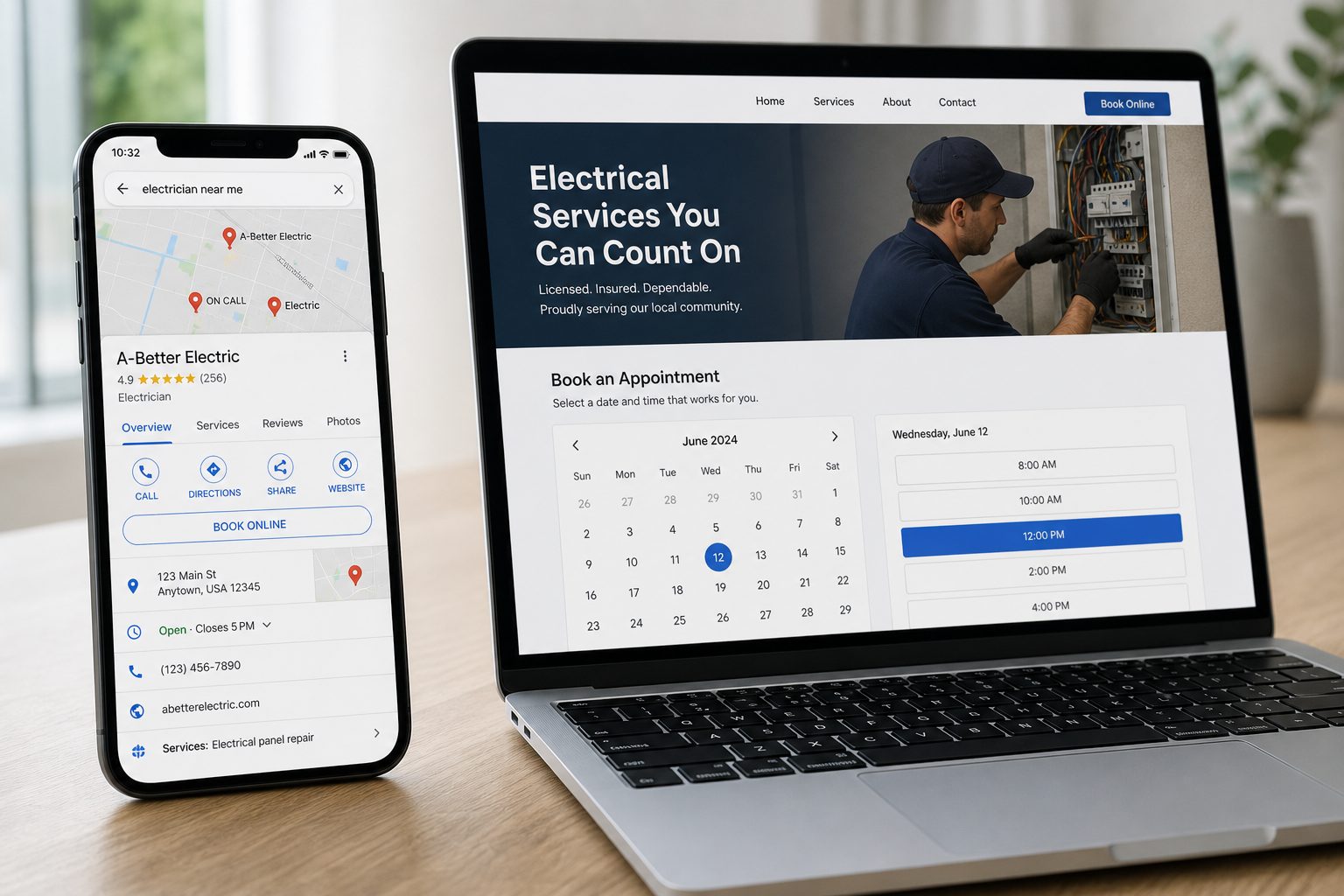 Turn Your Google Business Listing Into a Website Customers Can Actually Book