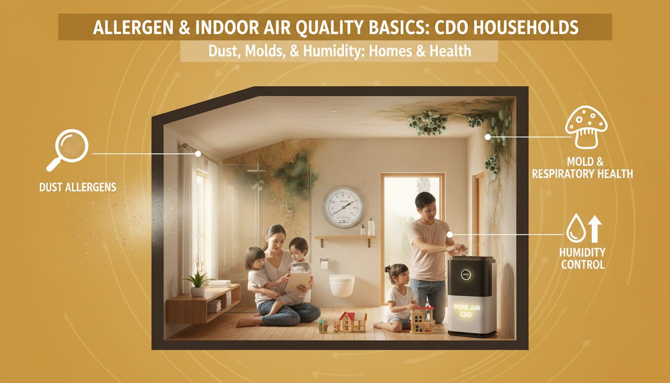 Dust, Molds, Humidity: Allergen and Indoor Air Quality Basics