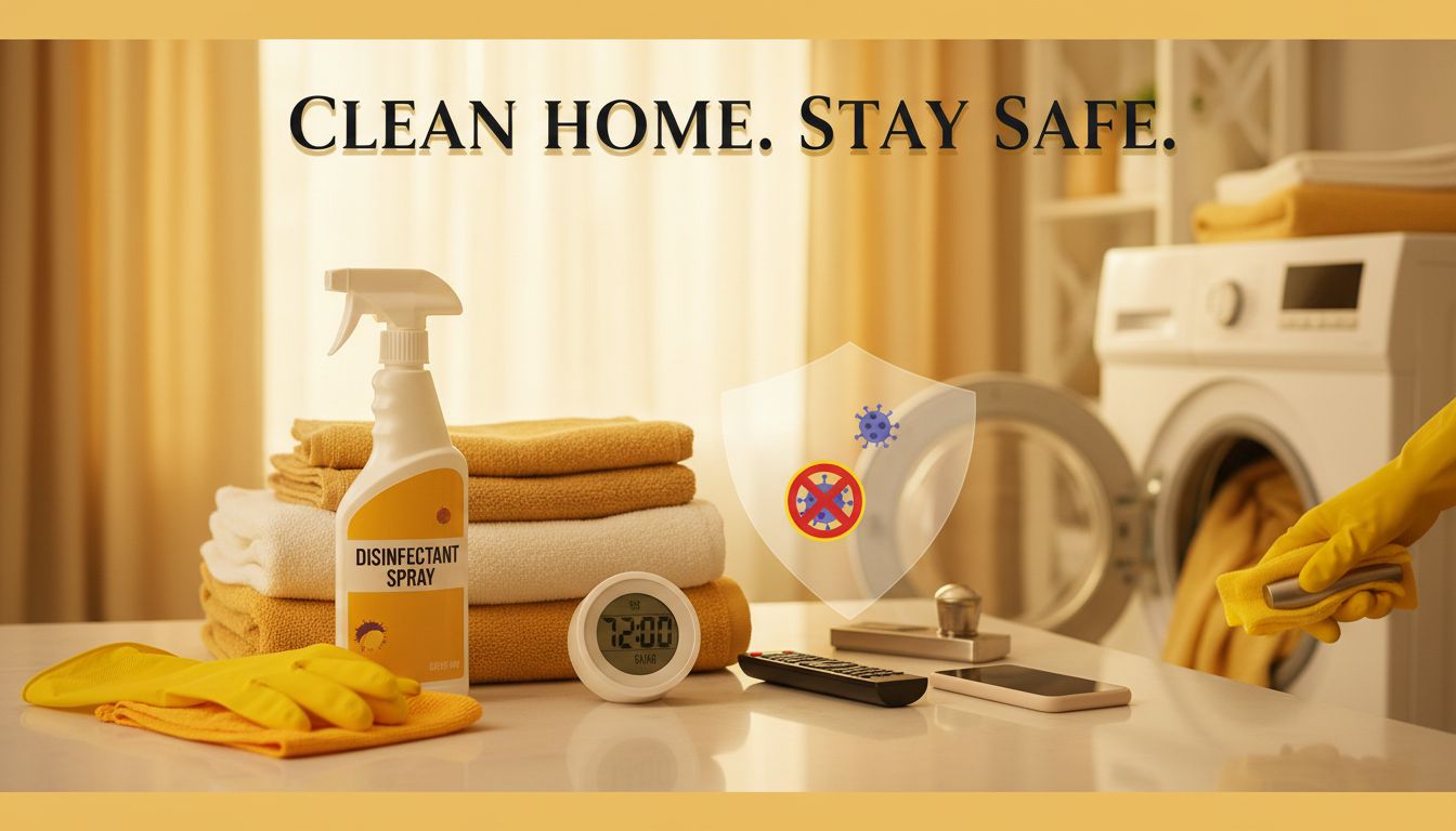 Cleaning After A Stomach Flu Or COVID At Home: What To Disinfect, What To Wash, And How Long To Isolate Germs On Surfaces