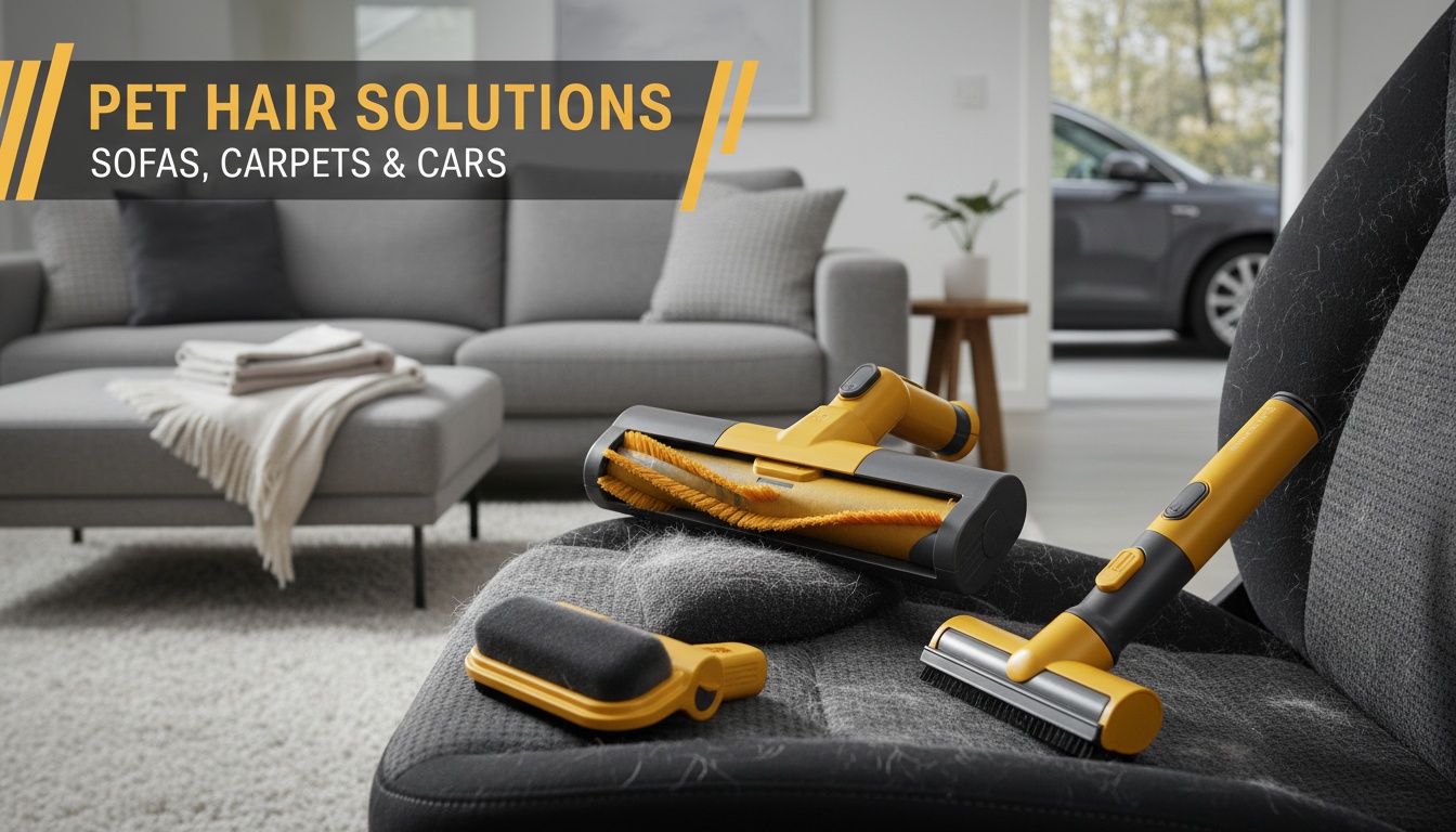 Best Vacuum Attachments And Brushes For Pet Hair On Sofas, Carpets, And Car Seats