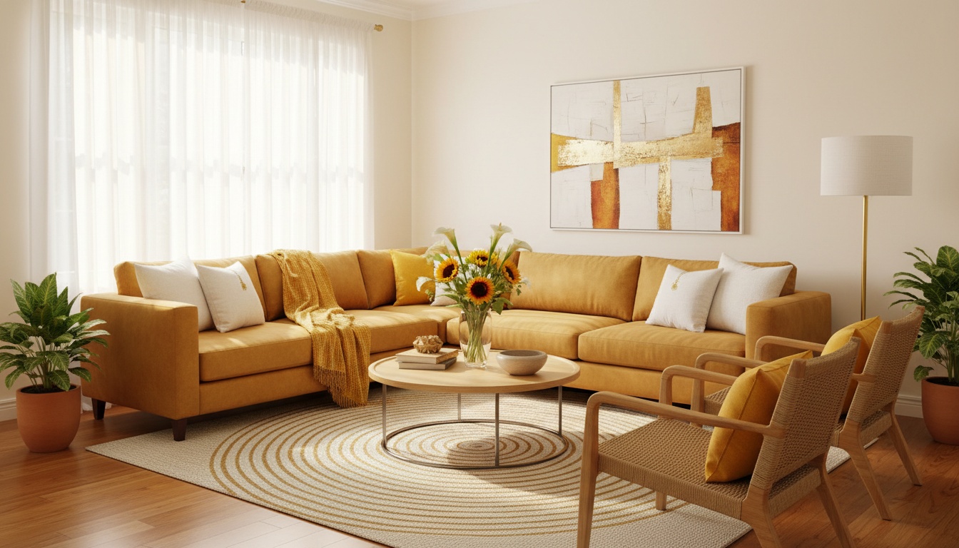 Bright, tidy living room in a CDO home with sunlight, fresh linens, and a neatly arranged seating area